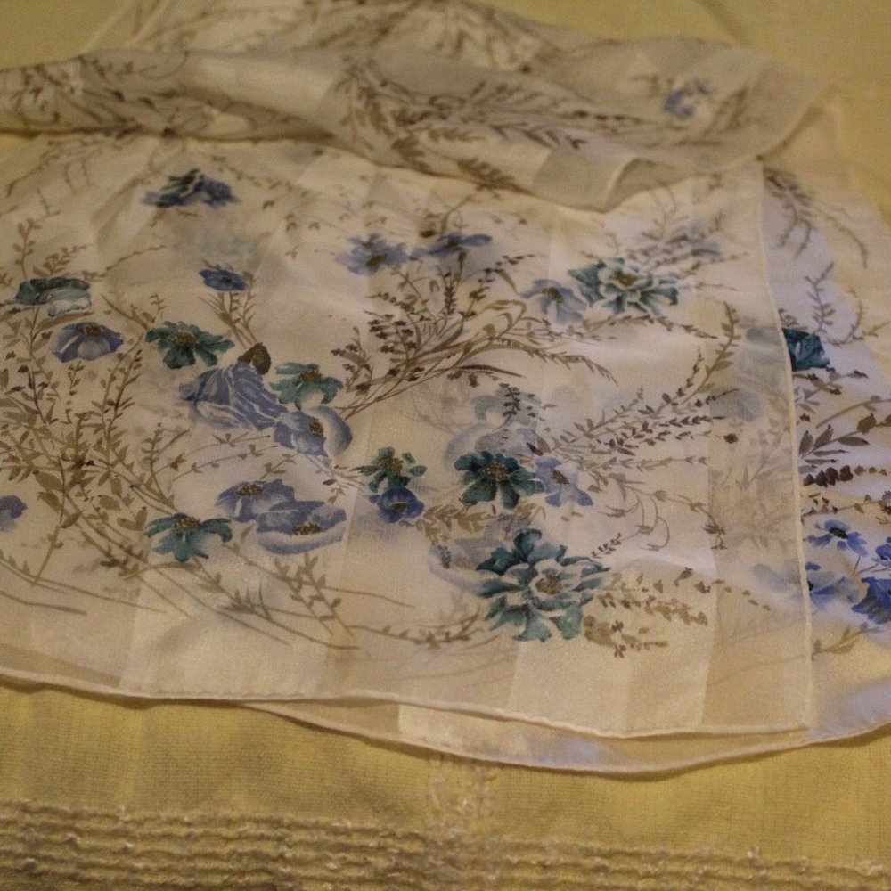 Vintage Jacqueline Ferrar Silk Scarf